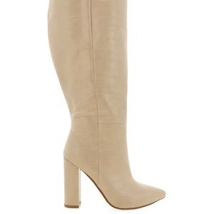 Tan Milla Curve Boots